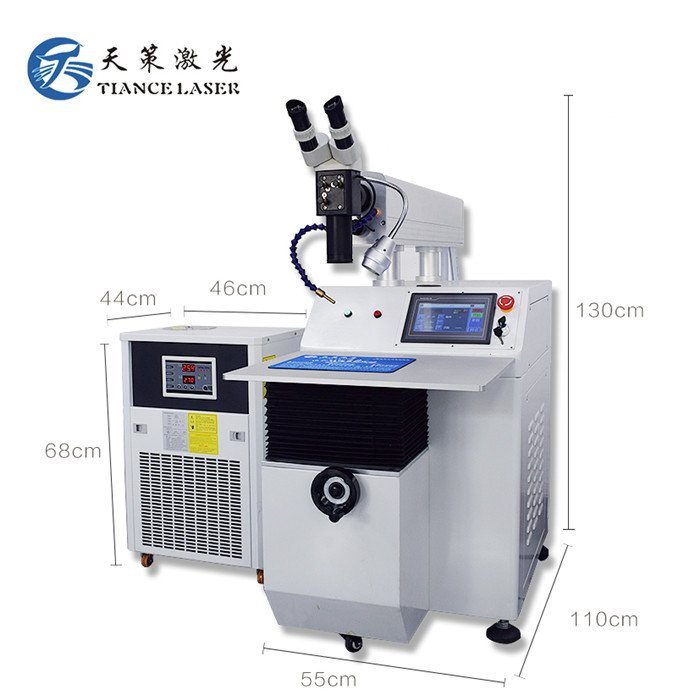 全自動高精度模具鋼激光焊接機200W激光模具修補設備