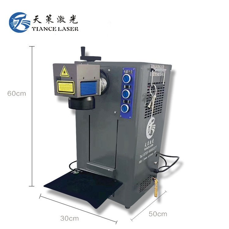 二手激光打標機鐳射打印機全自動高精度激光刻字機