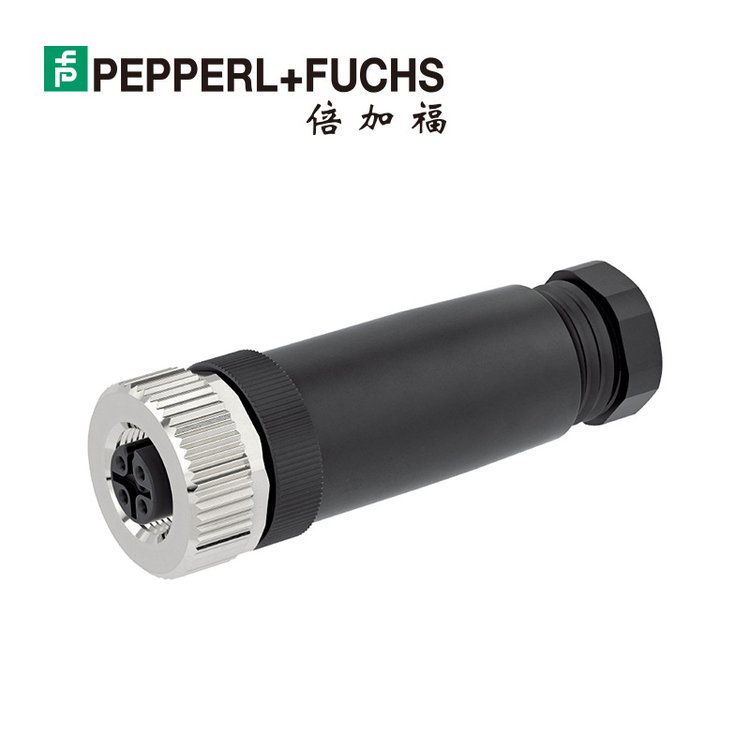 倍加福V15-G-PG9(P F)母頭5針M12連接器\/電纜接插件(099774)