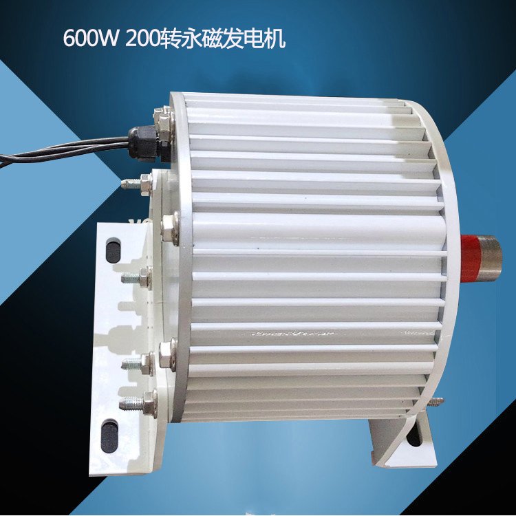 藍(lán)潤600W200轉(zhuǎn)小型風(fēng)力水力發(fā)電轉(zhuǎn)速電壓可定制低速永磁發(fā)電機