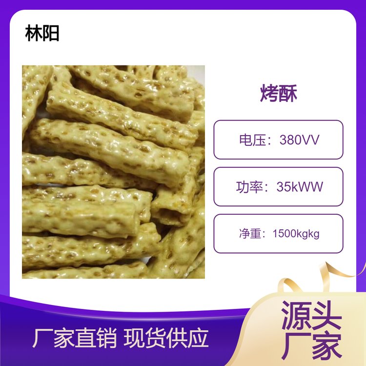 設(shè)備定制工廠亞麻籽烤酥生產(chǎn)線生產(chǎn)設(shè)備機(jī)器