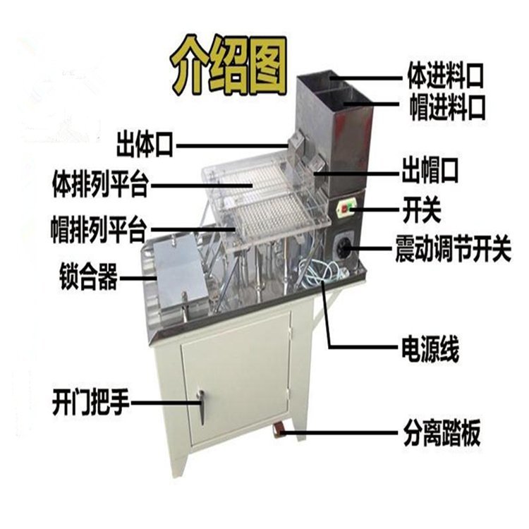 187粒半自動(dòng)膠囊灌裝機(jī)連體膠囊填充機(jī)膠囊充填套合機(jī)