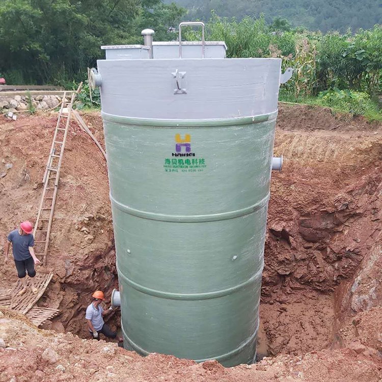 海貝供應(yīng)一體化泵站高能效雨水提升器污水泵站