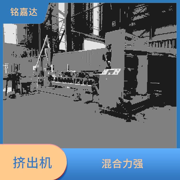 PE板擠出設(shè)備混合力強嗓音小采用全磨硬齒面減速機