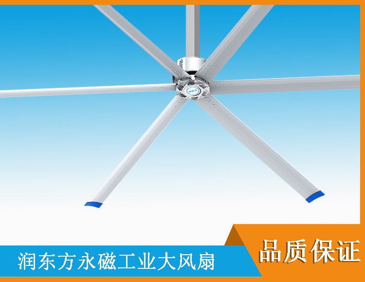 環(huán)保節(jié)能廠房大吊扇大型工業(yè)風(fēng)扇潤東方RDF-S5200