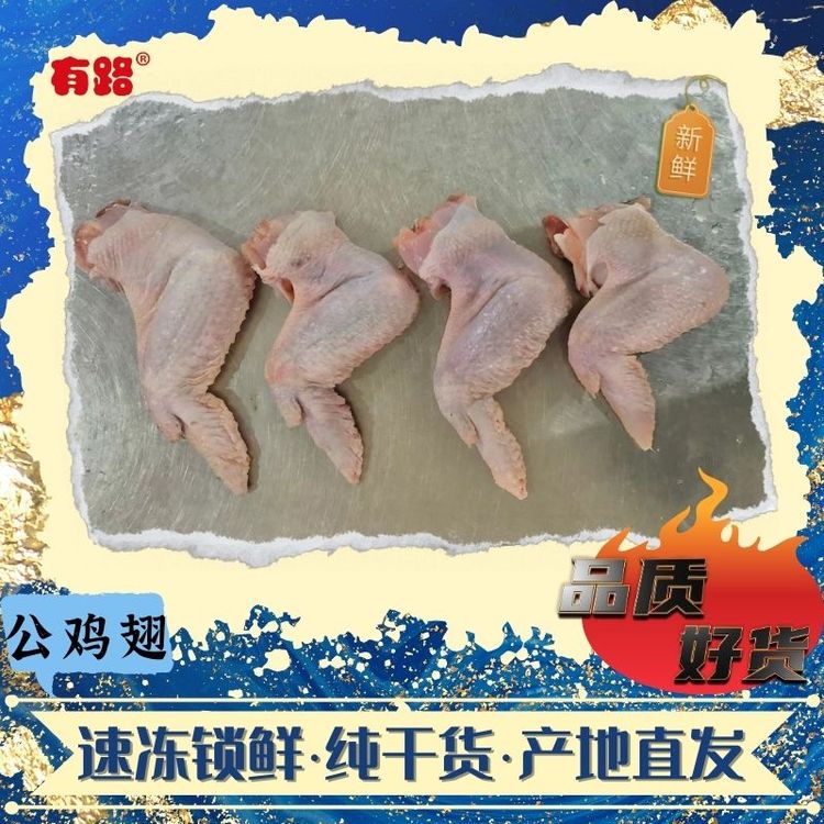 老雞全翅_有路食品_板凍袋裝500天左右的老公雞分割產(chǎn)品