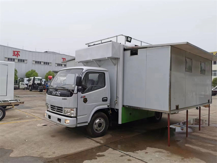 解放虎V藍(lán)牌炊事車多功能流動(dòng)餐飲車自行式后勤飲食保障車