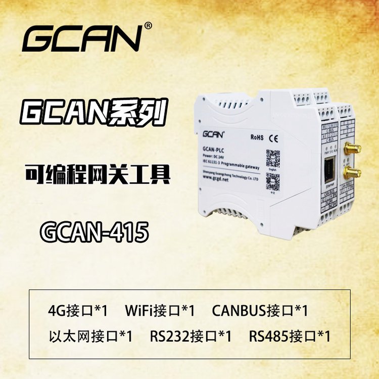 VɿƼCANopenD(zhun)RS485ӿھW(wng)P(gun)GCAN-415(yng)