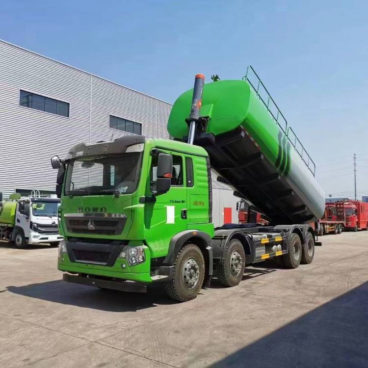 STD5310ZWXZZ6型污泥自卸車國六重汽豪沃前四后八26方污泥運(yùn)輸車