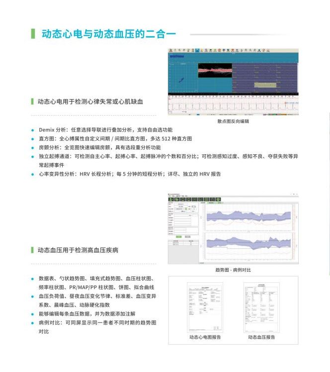 24小時監(jiān)測心電血壓血氧二合一監(jiān)護(hù)儀廠家供應(yīng)