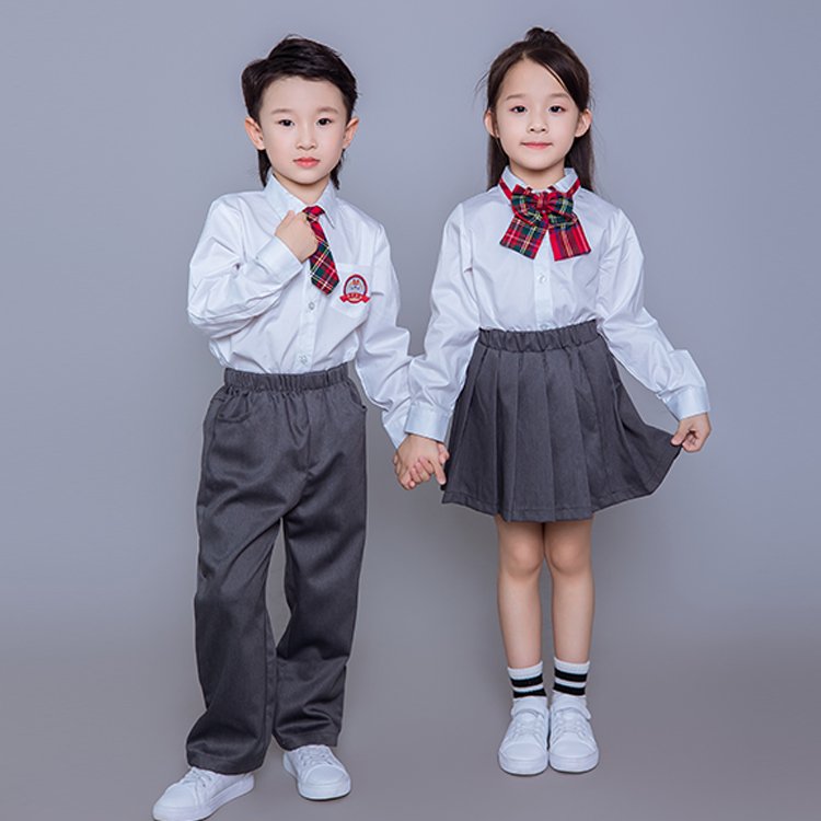 幼兒園秋季時(shí)尚學(xué)院園服套裝春秋六一表演服中小學(xué)校服