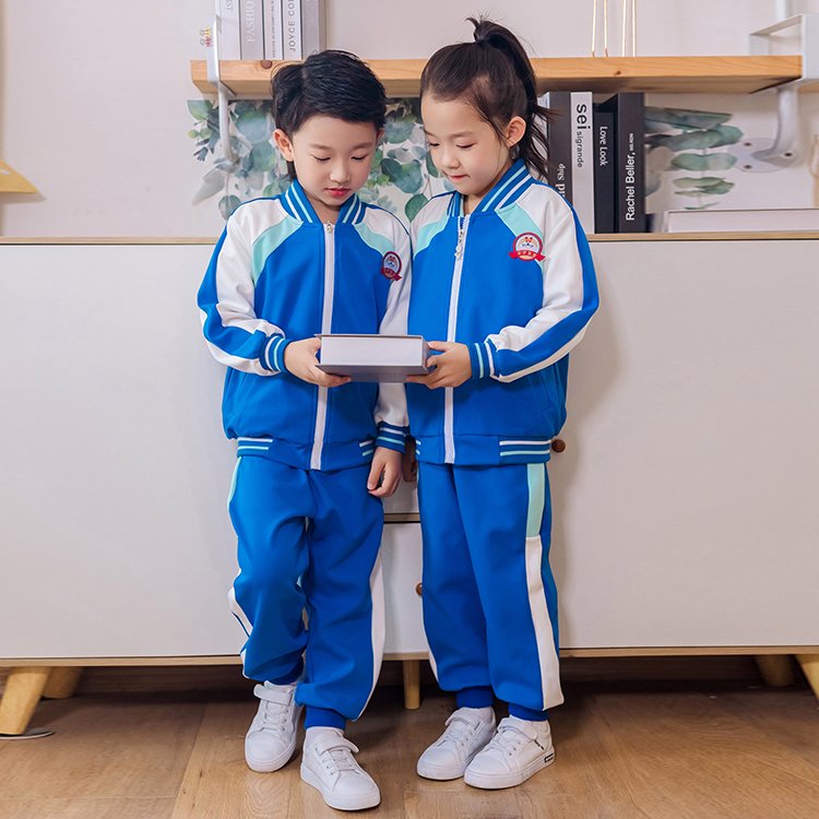 小學(xué)秋季運(yùn)動校服套裝學(xué)院男童女童休閑幼兒園園服