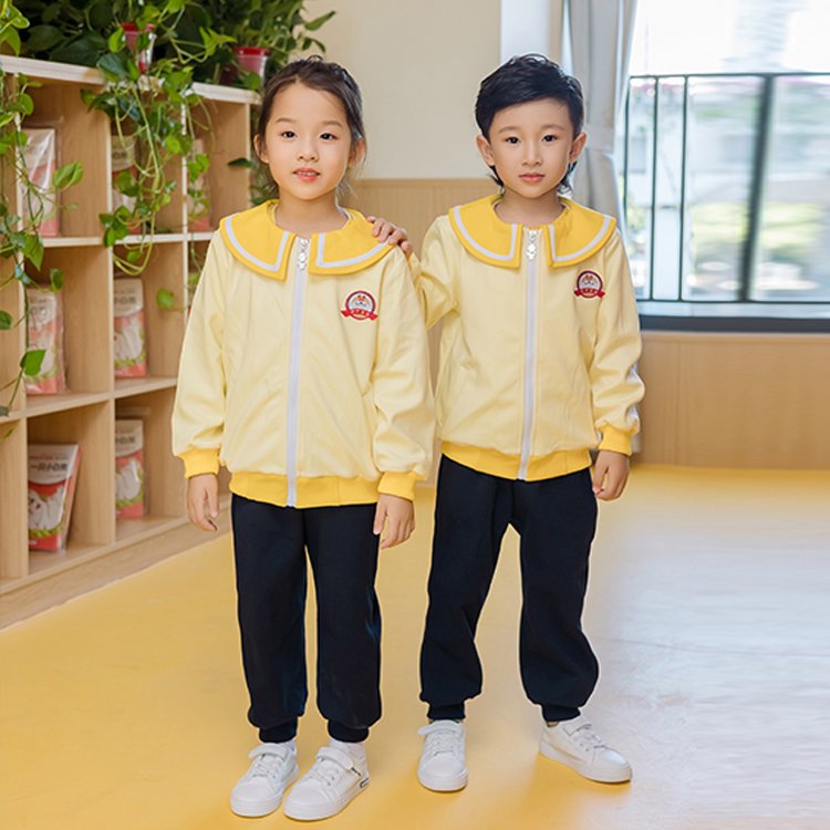 幼兒園秋季園服運(yùn)動款小學(xué)生校服男童女童休閑班服