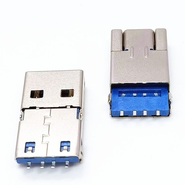 A公USB2.0公頭轉(zhuǎn)MICRO公頭沉板式翻蓋式二合一OTG轉(zhuǎn)接頭