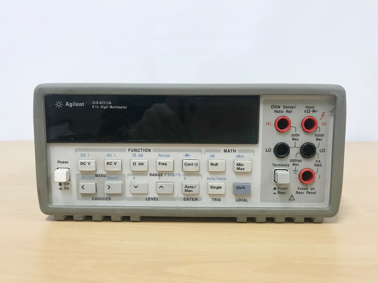 出售安捷倫34401A61\/2位數(shù)字萬用表Agilent34401a