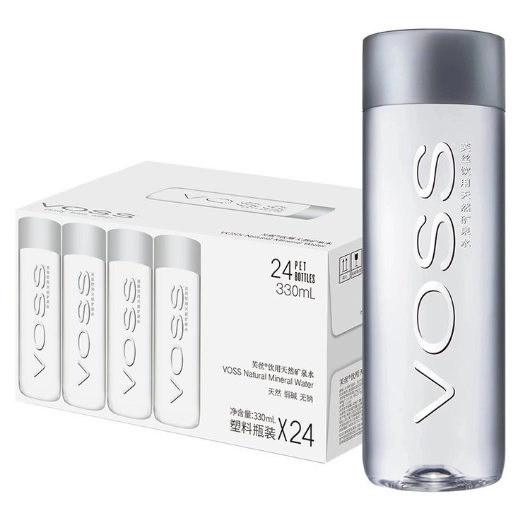 芙絲（VOSS）礦泉水330ml挪威高端品牌重慶團(tuán)購配送