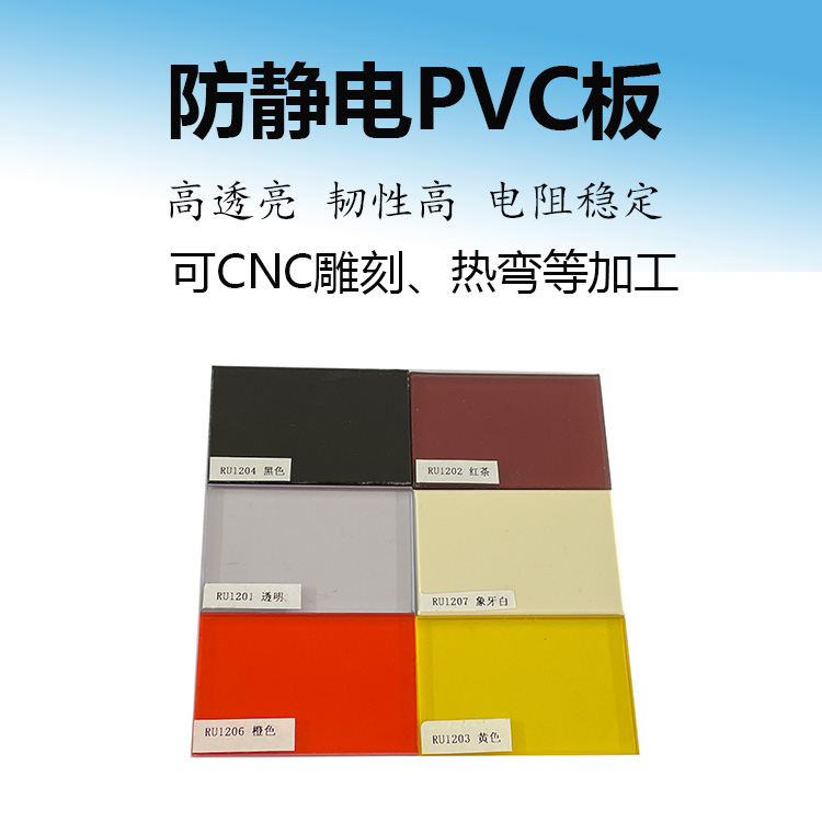 防靜電PVC板RUPA5mm透明PC板全國出售瑞歐科技專業(yè)銷售