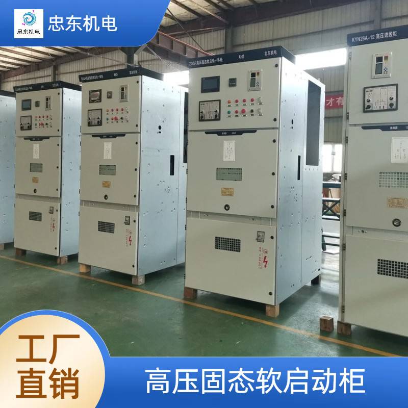 忠東機(jī)電3.3KV-10KV高壓軟啟動(dòng)柜電機(jī)試驗(yàn)測試多種型號功率互用