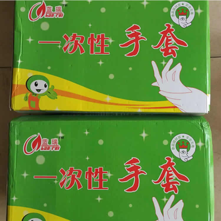 食品級(jí)一次性PE手套廚房洗碗小龍蝦手套薄膜加厚