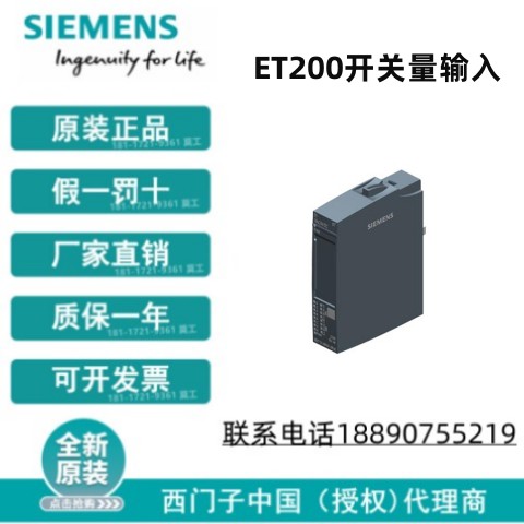 西門子6ES7131-6BF01-0AA0ET200基本型,適用A0型基座單元