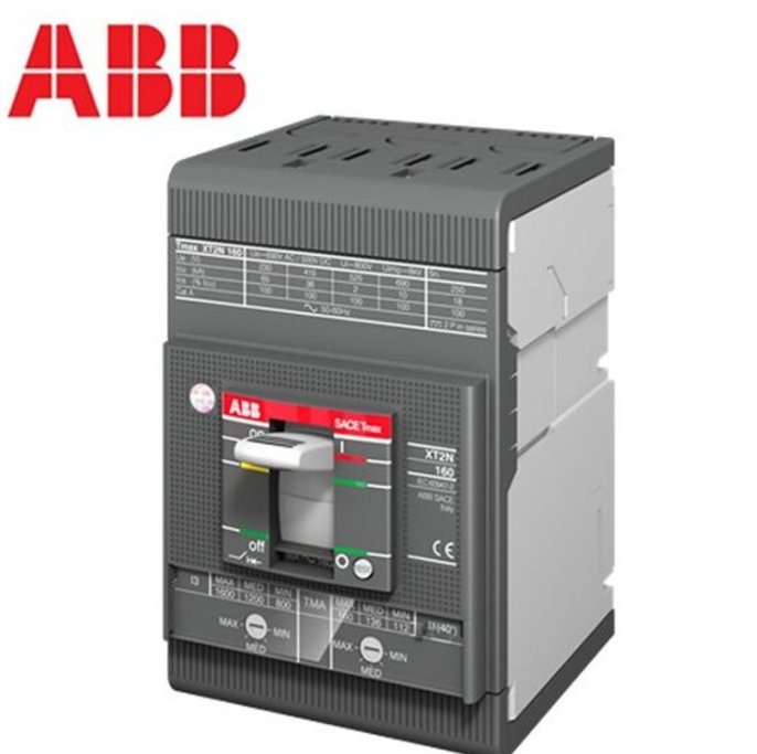 ABB塑殼斷路器全新原裝XT2L160LS\/IR160WMP3P特價(jià)全新1SDA06791