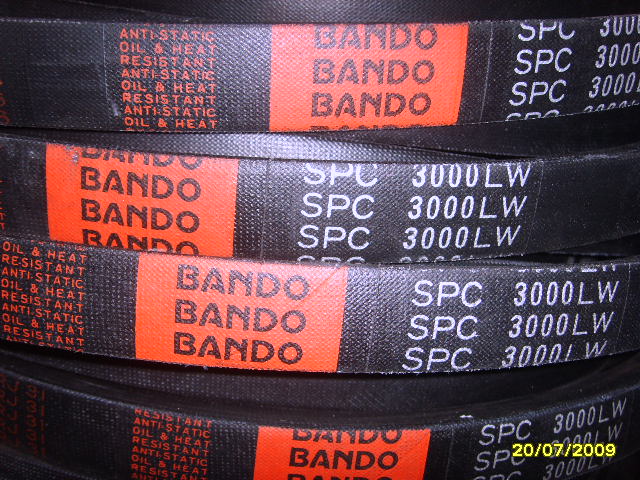 阪東SPC3500破碎機三角帶SPC3520碎石機皮帶SPC3550耐高溫窄邊帶