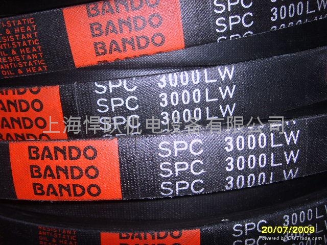 阪東SPC7500攪拌機三角帶SPC8000離心風機皮帶SPC8500抗靜電窄V帶