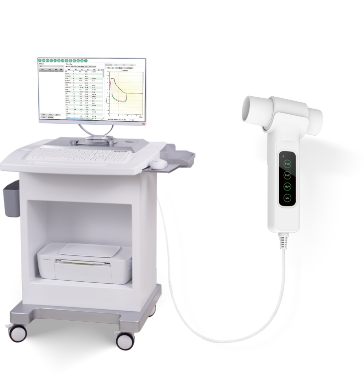 肺功能儀SPM-D肺功能品牌檢測(cè)呼吸功能支持支氣管試驗(yàn)肺功能儀器