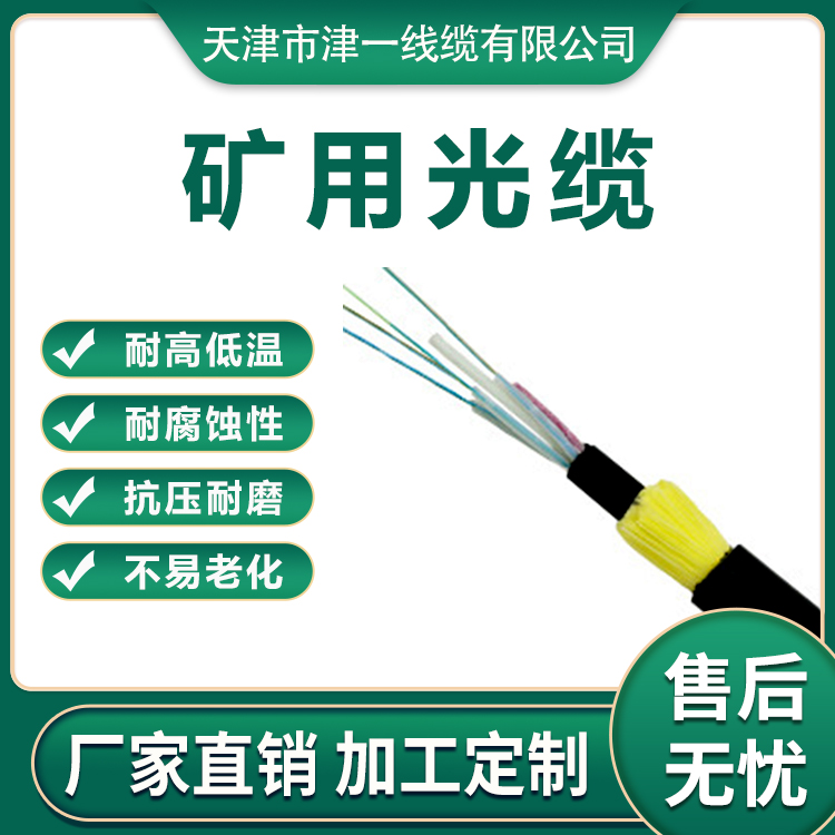 MGTSV礦用光纜4B8B12B24B層絞式阻燃防爆通信光纜藍(lán)色護(hù)套津一