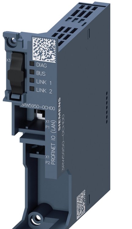 高性能PROFINET通信模塊帶集成交換機(jī)3RW5950-0CH00西門子