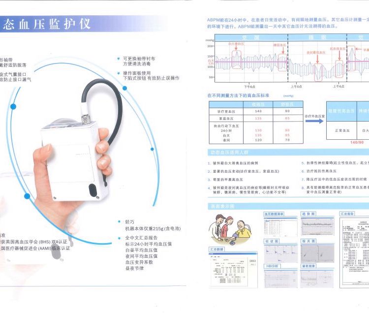 日本愛安德AND24小時(shí)動態(tài)血壓記錄器記錄儀高血壓監(jiān)測TM-2430