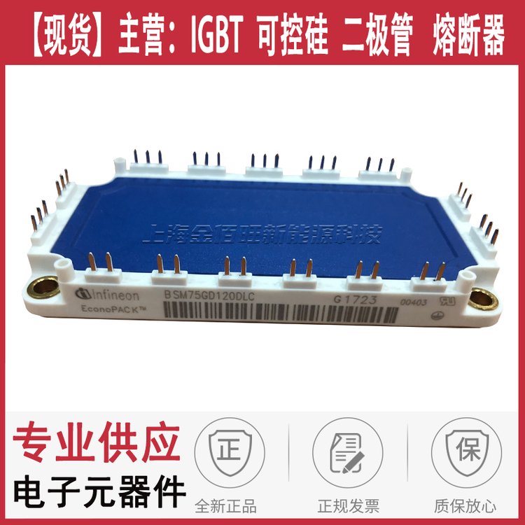 雙極性晶體管BSM75GD120DLC現(xiàn)貨德國進(jìn)口Infineon英飛凌IGBT模塊