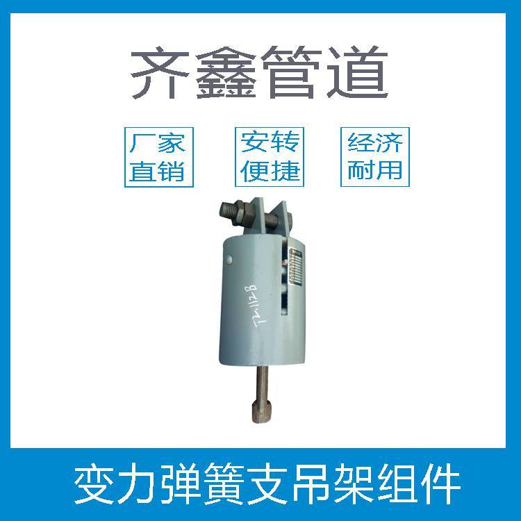 齊鑫供應HG\/T21629標準支吊架彎管用D型彈簧吊架C10管道輔助材料