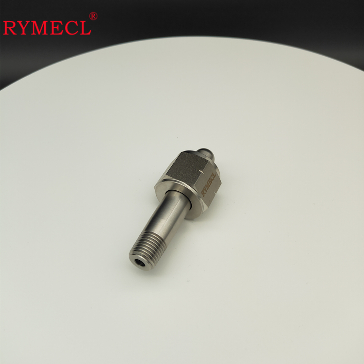 RYMECL耐高壓一氧化碳氣瓶用球頭密封316L不銹鋼氣瓶接頭CGA350