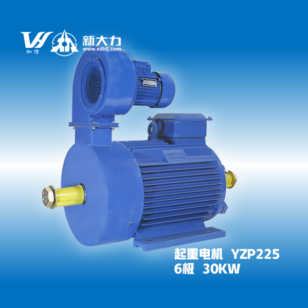 新大力電機(jī)YZP225M-6-30KW變頻調(diào)速起重及冶金用電動(dòng)機(jī)