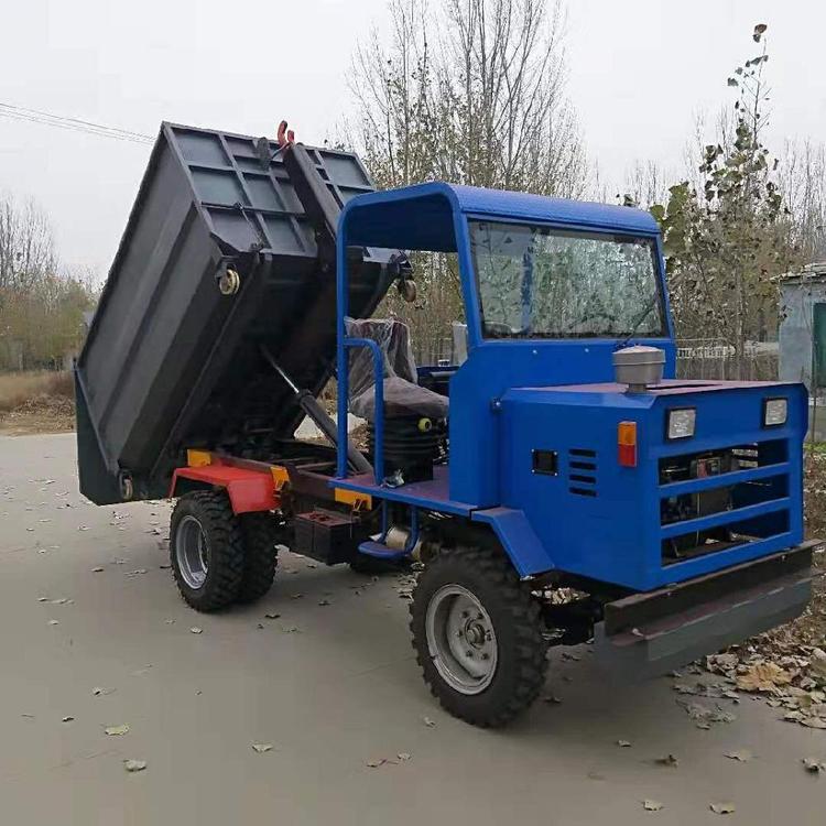 飛雨機(jī)械四不像垃圾轉(zhuǎn)運車柴油四驅(qū)農(nóng)用建筑工程運輸車拖拉機(jī)