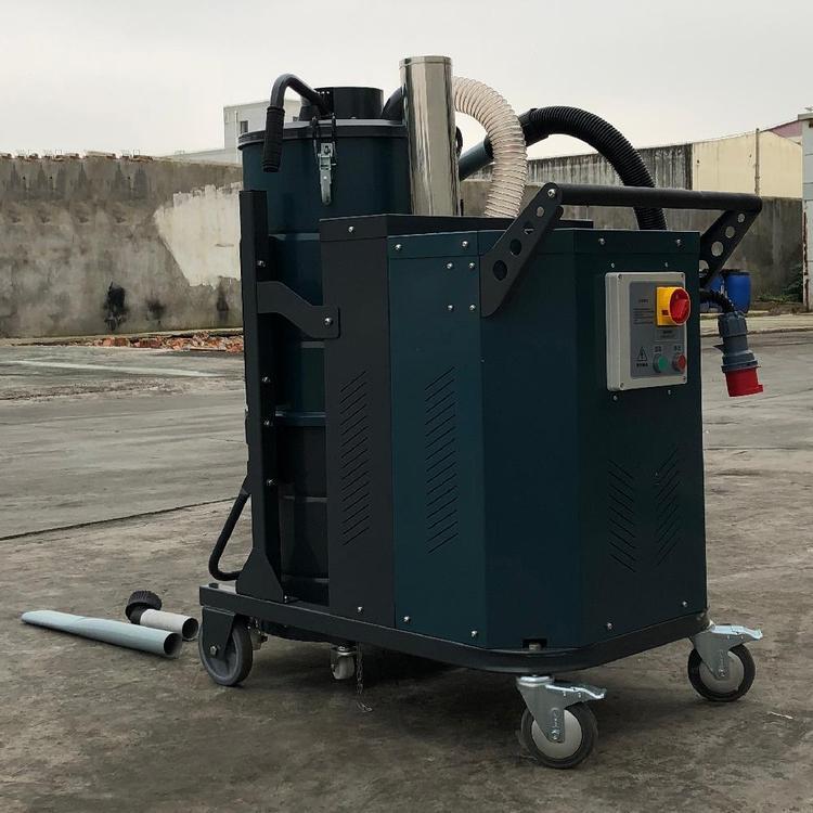 清理地面建筑垃圾吸塵機HC7-100L克萊森7.5千瓦380V工業(yè)吸塵器設(shè)備