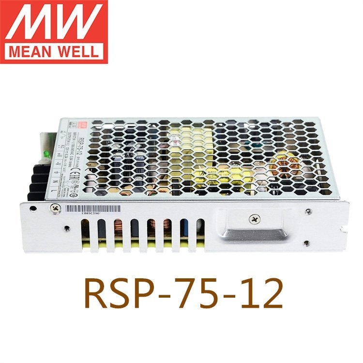 明緯開關(guān)電源RSP-75-12變壓器過載保護75W12V