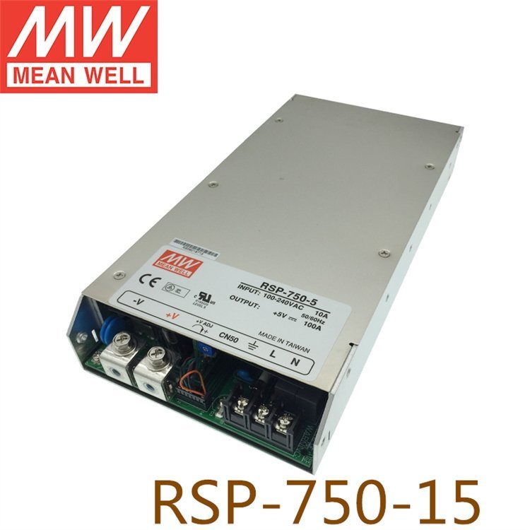 RSP-750-15750W可調(diào)輸出薄型帶PFC明緯開關(guān)電源