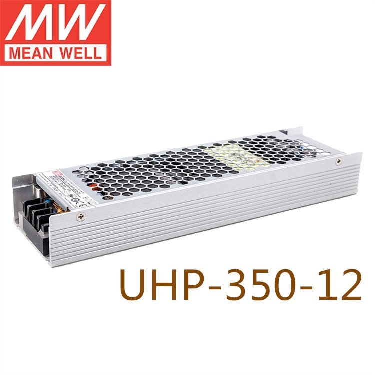 明緯（MEANWELL）UHP-350-12350W單組輸出帶PFC功能開關電源