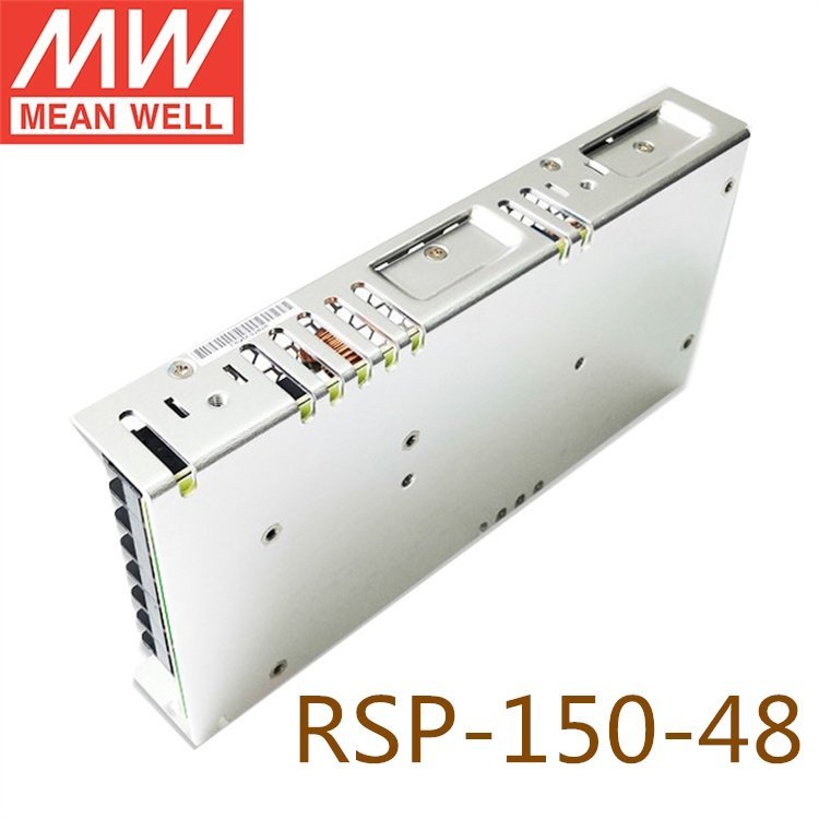 （MEANWELL）RSP-150-48150WAC轉DC開關電源帶PFC功能電源供應器