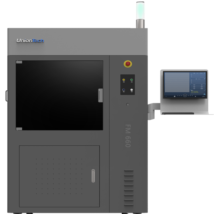 聯(lián)泰高端鞋模鞋業(yè)量產制造工業(yè)級專用面曝光3D打印機——FM660