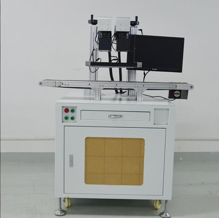 雙頭視覺定位激光打標機自動化多頭定制激光打標設(shè)備