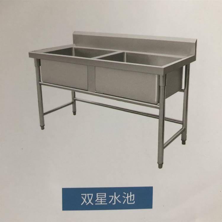 山東1200*600*800雙槽洗碗池廠家供應(yīng)，加厚不銹鋼商用洗菜盆整車發(fā)貨，聯(lián)系不銹鋼水池廠家