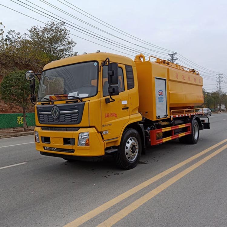 國(guó)六東風(fēng)天錦吸污車12方東風(fēng)吸污車廠家清洗吸污車價(jià)格可上京牌