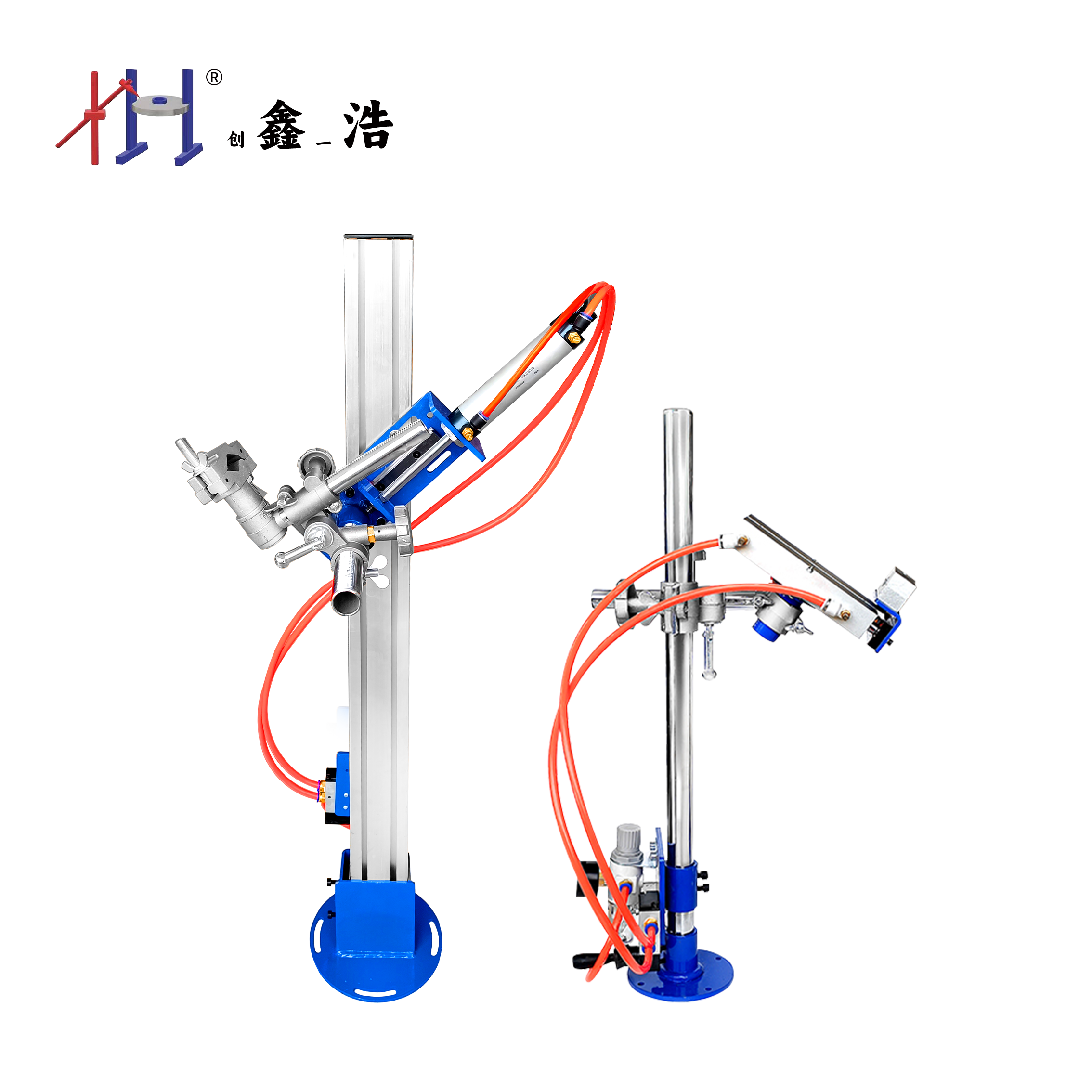 氣動(dòng)槍架環(huán)縫自動(dòng)焊下槍焊接變位機(jī)滾輪架焊槍調(diào)節(jié)支架