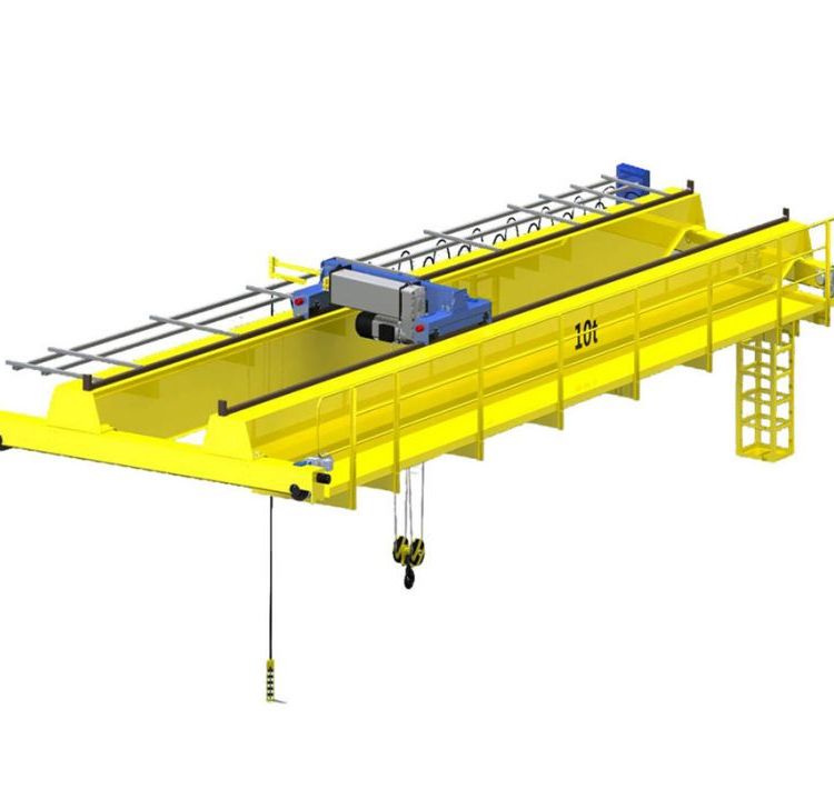 豫工牌歐式雙梁起重機(jī)200噸及以下自重輕結(jié)構(gòu)小巧可定制加工