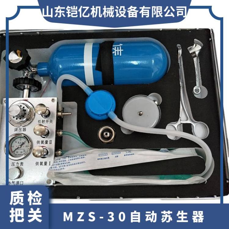 MZS-30煤礦用自動蘇生器工作壓力20MPa便攜式復(fù)蘇器