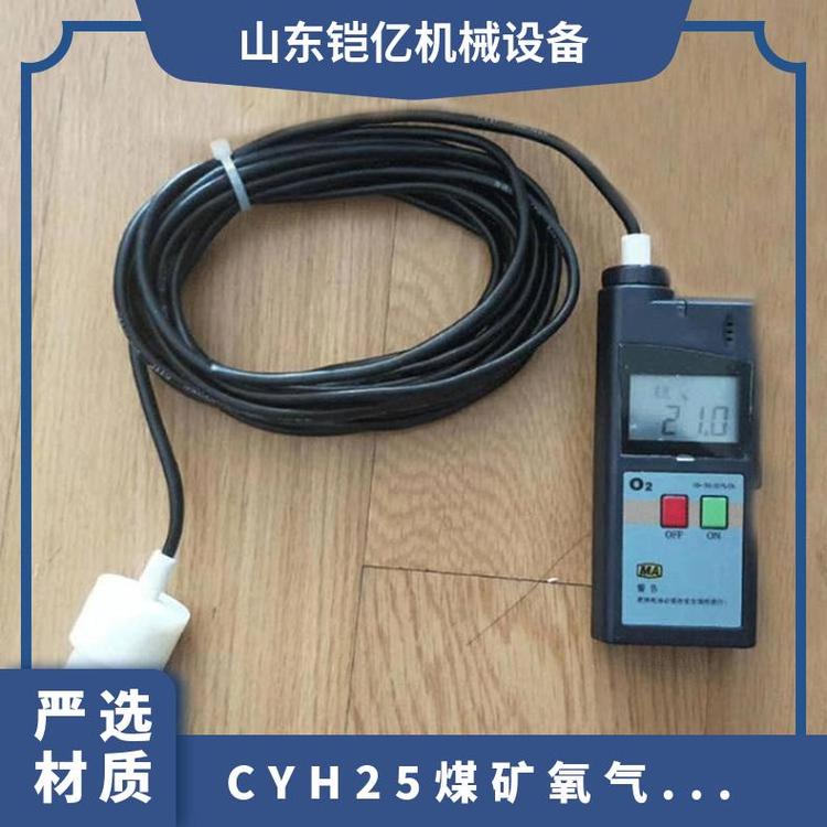 CYH25氧氣測(cè)定器紅光報(bào)警礦用O2氣體測(cè)檢儀器