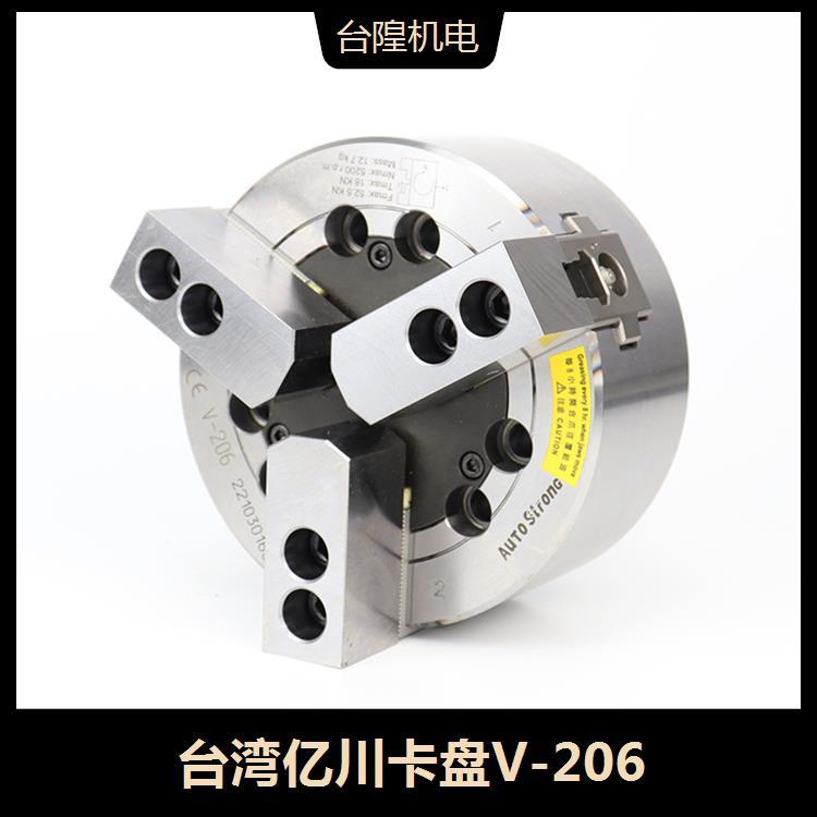 億川卡盤(pán)V-206爪行程直徑5.5mm適合軟爪HC-06